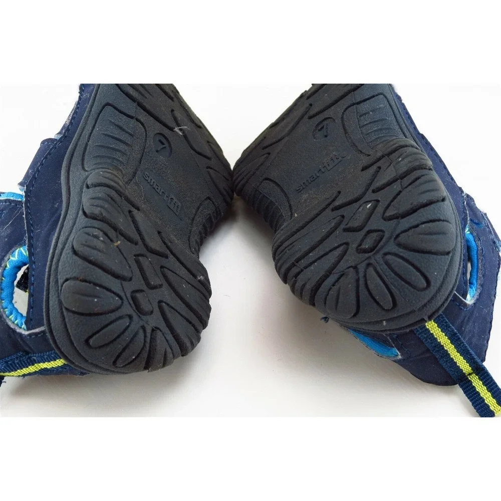 Smart Fit‎ Toddler Girls 7 Medium Blue Gladiator Synthetic